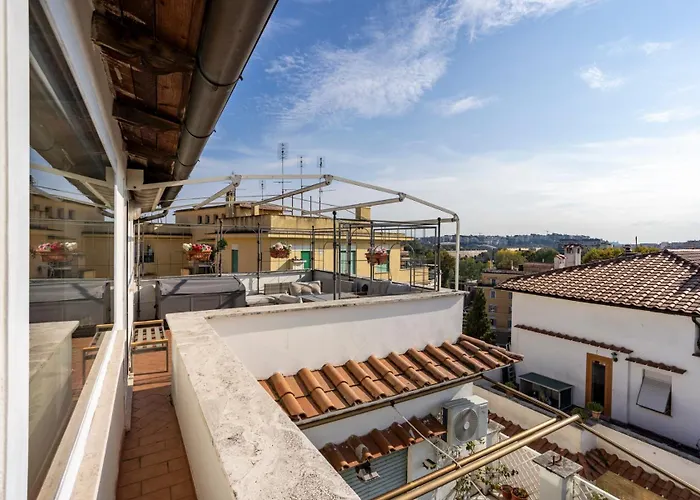 Apartamento Ladolcevita - Ponte Milvio Stunning View Penthouse